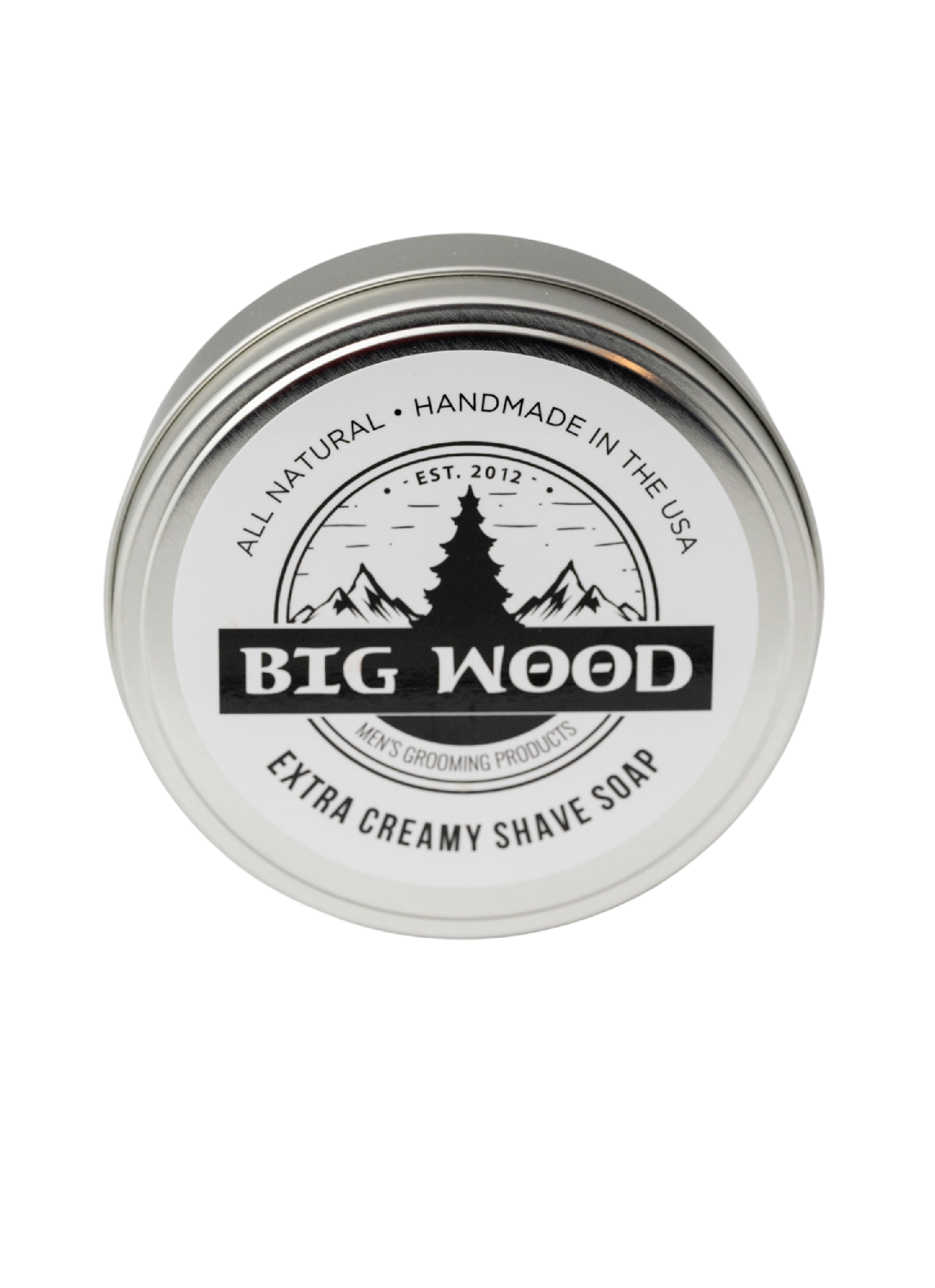 Big Wood Extra Creamy Men's Shave Soap